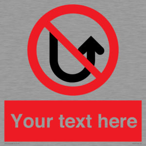 Custom prohibition No u turns